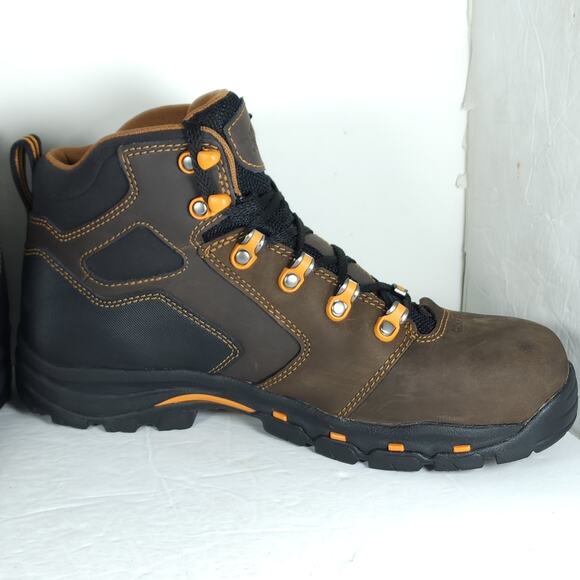 Danner Men’s Vicious 4.5” US8,5D Gore-Tex Brown Leather Plain Toe Work Boots - Picture 6 of 16